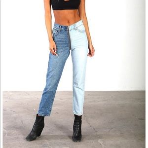 REVICE Multi-wash Boyfriend Jeans with full zipper